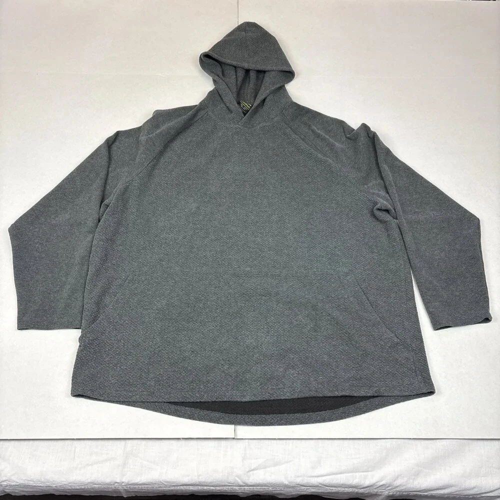 Russell Men’s 2XL Gray Textured Pullover Hoodie IntelliFresh - Picture 1 of 6